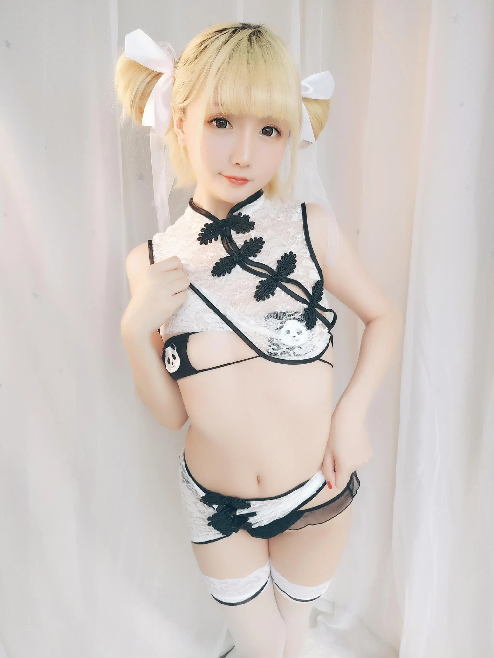 星之迟迟 – VOL.16 熊猫旗袍包-熊猫旗袍（60P） [60P]插图4